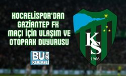 KOCAELİSPOR’DAN GAZİANTEP FK MAÇI İÇİN ULAŞIM VE OTOPARK DUYURUSU