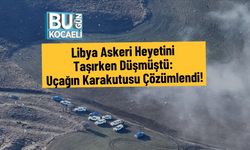 Libya Askeri Heyetini Taşırken Düşmüştü: Uçağın Karakutusu Çözümlendi!