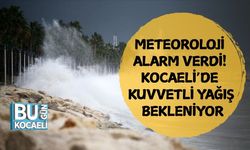 METEOROLOJİ ALARM VERDİ! KOCAELİ’DE KUVVETLİ YAĞIŞ BEKLENİYOR