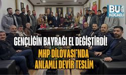 GENÇLİĞİN BAYRAĞI EL DEĞİŞTİRDİ: MHP DİLOVASI’NDA ANLAMLI DEVİR TESLİM