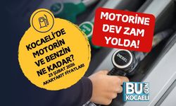 MOTORİNE DEV ZAM YOLDA! KOCAELİ'DE MOTORİN VE BENZİN NE KADAR? 23 ŞUBAT 2026 AKARYAKIT FİYATLARI