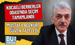KOCAELİ BERBERLER ODASI’NDA SEÇİM TAMAMLANDI: MUSTAFA BOZKURT GÜVEN TAZELEDİ