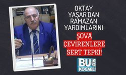OKTAY YAŞAR'DAN RAMAZAN YARDIMLARINI ŞOVA ÇEVİRENLERE SERT TEPKİ!