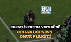 Kocaelispor’da Vefa Günü: Orhan Görsen’e Onur Plaketi