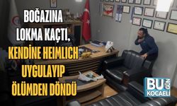 BOĞAZINA LOKMA KAÇTI, KENDİNE HEIMLICH UYGULAYIP ÖLÜMDEN DÖNDÜ
