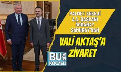 PALMET ENERJİ A.Ş. BAŞKANI DOĞANAY SAMURAY’DAN VALİ AKTAŞ’A ZİYARET