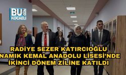 Radiye Sezer Katırcıoğlu, Namık Kemal Anadolu Lisesi’nde İkinci Dönem Ziline Katıldı