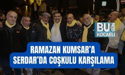 RAMAZAN KUMSAR’A SERDAR’DA COŞKULU KARŞILAMA