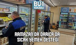 RAMAZAN’DA DARICA'DA SICAK YEMEK DESTEĞİ