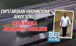 CHP’Lİ BAŞKAN YARDIMCISINA ALKOL ŞOKU! RESMİ ARAÇLA JANDARMAYA YAKALANDI
