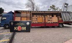 ANADOLU OTOYOLU’NDA 3 MİLYON 600 BİN BOŞ MAKARON ELE GEÇİRİLDİ