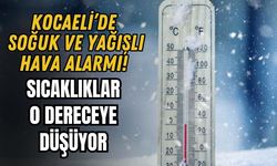 KOCAELİ’DE SOĞUK VE YAĞIŞLI HAVA ALARMI! SICAKLIKLAR 0 DERECEYE DÜŞÜYOR
