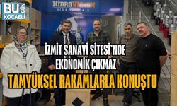 İZMİT SANAYİ SİTESİ’NDE EKONOMİK ÇIKMAZ: TAMYÜKSEL RAKAMLARLA KONUŞTU