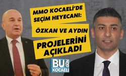 MMO KOCAELİ’DE SEÇİM HEYECANI: ÖZKAN VE AYDIN PROJELERİNİ AÇIKLADI