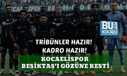 TRİBÜNLER HAZIR! KADRO HAZIR! KOCAELİSPOR BEŞİKTAŞ’I GÖZÜNE KESTİ