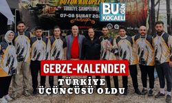 GEBZE-KALENDER TÜRKİYE ÜÇÜNCÜSÜ OLDU