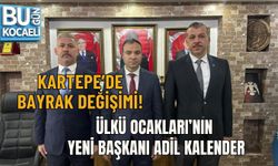 KARTEPE’DE BAYRAK DEĞİŞİMİ! ÜLKÜ OCAKLARI’NIN YENİ BAŞKANI ADİL KALENDER