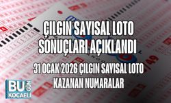 Çılgın Sayısal Loto Sonuçları Açıklandı | 31 Ocak 2026 Çılgın Sayısal Loto Kazanan Numaralar