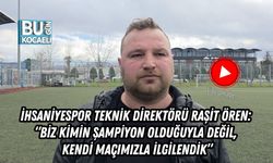İHSANİYESPOR TEKNİK DİREKTÖRÜ RAŞİT ÖREN: “BİZ KİMİN ŞAMPİYON OLDUĞUYLA DEĞİL, KENDİ MAÇIMIZLA İLGİLENDİK”