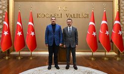 CEMİL YAMAN’DAN VALİ İLHAMİ AKTAŞ’A ZİYARET