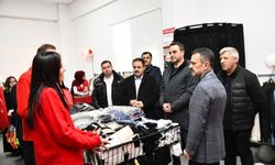 VALİ AKTAŞ, KIZILAY BAŞİSKELE BUTİK’İ ZİYARET ETTİ