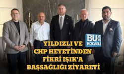 YILDIZLI VE CHP HEYETİNDEN FİKRİ IŞIK’A BAŞSAĞLIĞI ZİYARETİ