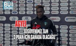 DAN AGYEİ: “ÖZGÜVENİMİZ TAM, 3 PUAN İÇİN MÜCADELE EDECEĞİZ”