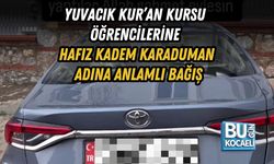 YUVACIK KUR’AN KURSU ÖĞRENCİLERİNE HAFIZ KADEM KARADUMAN ADINA ANLAMLI BAĞIŞ