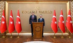 İÇİŞLERİ BAKAN YARDIMCISI ALİ ÇELİK’TEN KOCAELİ VALİLİĞİ’NE ZİYARET