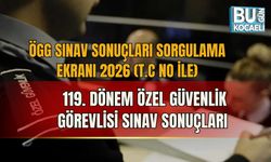 ÖGG SINAV SONUÇLARI SORGULAMA EKRANI 2026 (T.C NO İLE) | 119. DÖNEM ÖZEL GÜVENLİK GÖREVLİSİ SINAV SONUÇLARI