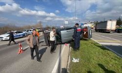 BOLU’DA D-100’DE KAZA: 6’SI ÇOCUK 9 KİŞİ YARALANDI