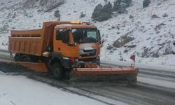 İKİ İL ARASINDA KAR ETKİSİNİ ARTIRDI YOLLAR KAPANDI