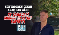 KONTROLDEN ÇIKAN ARAÇ CAN ALDI: 22 YAŞINDAKİ SÜRÜCÜ HAYATINI KAYBETTİ