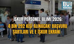 İŞKUR PERSONEL ALIMI 2026: 4 BİN 292 KİŞİ ALINACAK! BAŞVURU ŞARTLARI VE E İŞKUR EKRANI