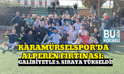 KARAMÜRSELSPOR’DA ALPEREN FIRTINASI: GALİBİYETLE 3. SIRAYA YÜKSELDİ!
