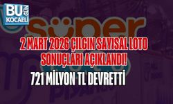 2 MART 2026 ÇILGIN SAYISAL LOTO SONUÇLARI AÇIKLANDI! 721 MİLYON TL DEVRETTİ