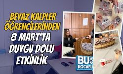 BEYAZ KALPLER ÖĞRENCİLERİNDEN 8 MART’TA DUYGU DOLU ETKİNLİK