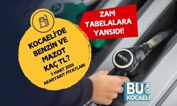 ZAM TABELALARA YANSIDI! KOCAELİ'DE BENZİN VE MAZOT KAÇ TL? 7 MART 2026 AKARYAKIT FİYATLARI