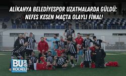 ALİKAHYA BELEDİYESPOR UZATMALARDA GÜLDÜ: NEFES KESEN MAÇTA OLAYLI FİNAL!
