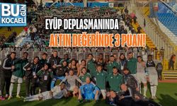 EYÜP DEPLASMANINDA ALTIN DEĞERİNDE 3 PUAN!