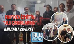 MHP’DEN İZMİT’İN “ULU ÇINARLARINA” ANLAMLI ZİYARET