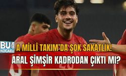 A MİLLİ TAKIM’DA ŞOK SAKATLIK! ARAL ŞİMŞİR KADRODAN ÇIKTI MI?
