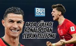 ARDA GÜLER’E RONALDO’DAN TEBRİK TELEFONU