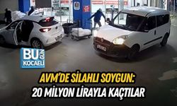AVM’DE SİLAHLI SOYGUN: 20 MİLYON LİRAYLA KAÇTILAR
