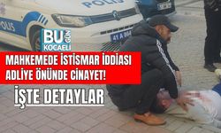 MAHKEMEDE İSTİSMAR İDDİASI, ADLİYE ÖNÜNDE CİNAYET: İŞTE DETAYLAR