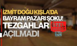 İZMİT DOĞU KIŞLA’DA BAYRAM PAZARI ŞOKU! TEZGAHLAR AÇILMADI