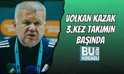 VOLKAN KAZAK 3.KEZ TAKIMIN BAŞINDA