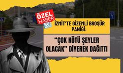 İZMİT’TE GİZEMLİ BROŞÜR PANİĞİ: “ÇOK KÖTÜ ŞEYLER OLACAK” DİYEREK DAĞITTI