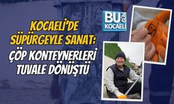 KOCAELİ’DE SÜPÜRGEYLE SANAT: ÇÖP KONTEYNERLERİ TUVALE DÖNÜŞTÜ