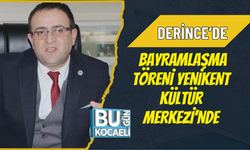 DERİNCE’DE BAYRAMLAŞMA TÖRENİ YENİKENT KÜLTÜR MERKEZİ’NDE
